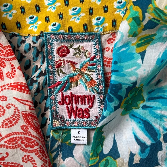 Johnny Was Paisley Ravenne Top C12322A5 Women’s S - Picture 2 of 4